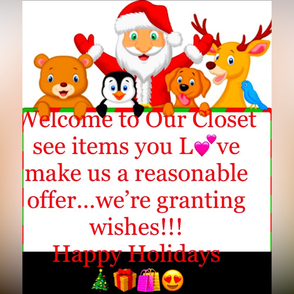 🎄🎁 ⛄️Welcome In….it’s the season for giving, accepting reasonable offers🎄🎁⛄️